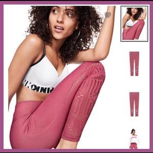 Victoria’s Secret Pink Cool & Comfy HW Tights